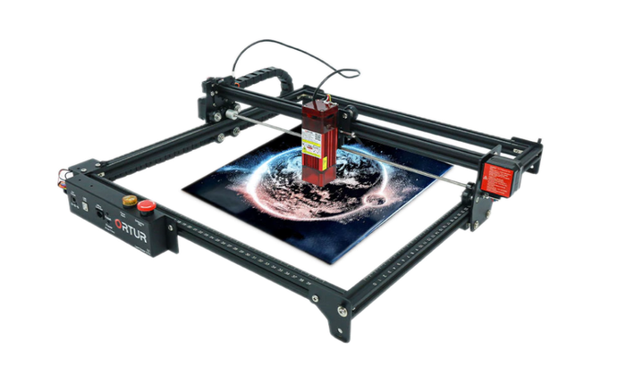Ortur Laser Master 2 PROS2 SF Upgrade 20W CNC Desktop Laser Engraving Machine + Cylindrical Device