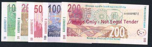 Gill Marcus 1st Issue - all same serial # 907 - AU/UNC