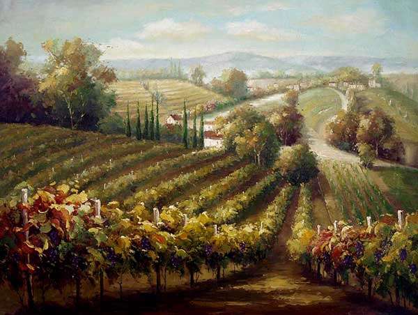 Large Original Oil painting on canvas 90x120 cm : by Cathrina Agnell