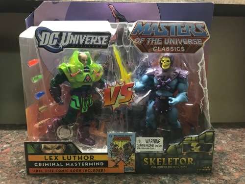 Masters of the Universe Classics Two Packs - Skeletor / Lex Luthor