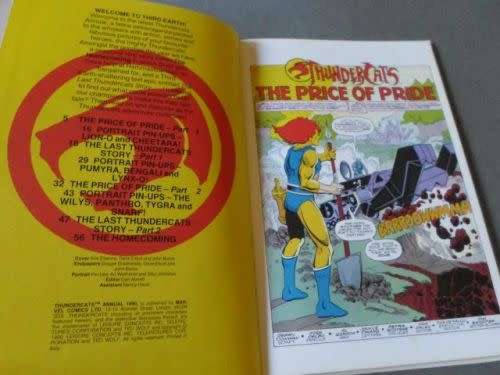 ThunderCats 1986 Annual (vintage hardcover)