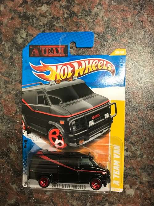 A-Team Retro Hot Wheels (Long card) Collector Car