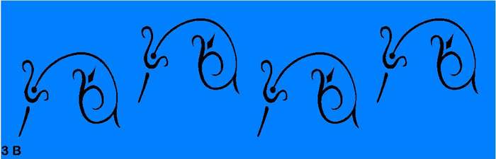 Border Stencil Scroll 3