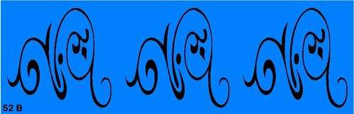 Border Stencil Scroll 10