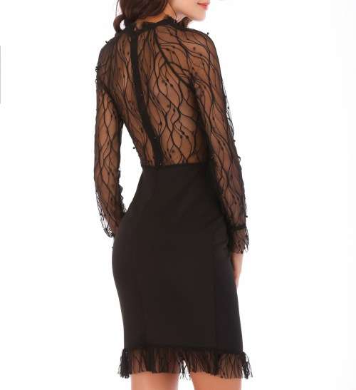 SEXY BLACK DRESS IN SIZE M