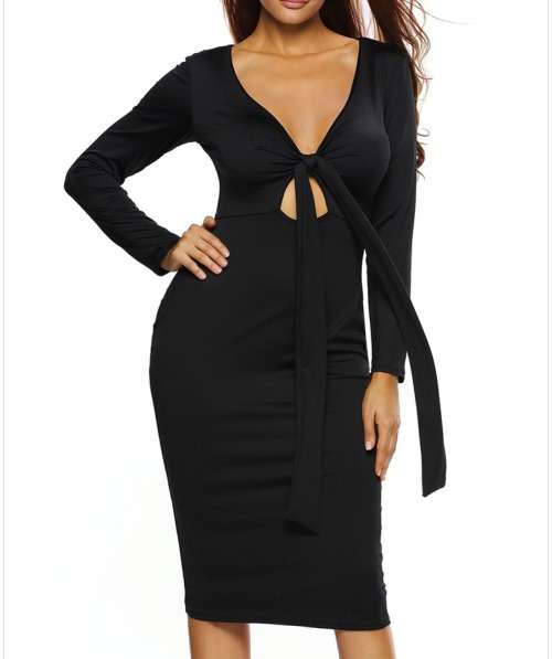 SEXY BLACK DRESS IN SIZE S,M,L