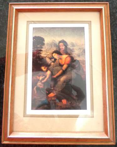 Renaissance Print Framed with Glass over Mountboard - Size: 165MM X 210MM