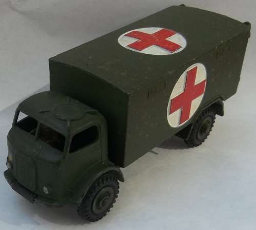 Dinky Toys #626 Military Ambulance 1960's Made in England Army Model DINKY