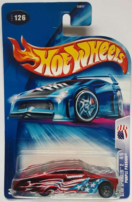 Hot Wheels Purple Passion Made in 2004 Matchbox Scale Model HOTWHEELS