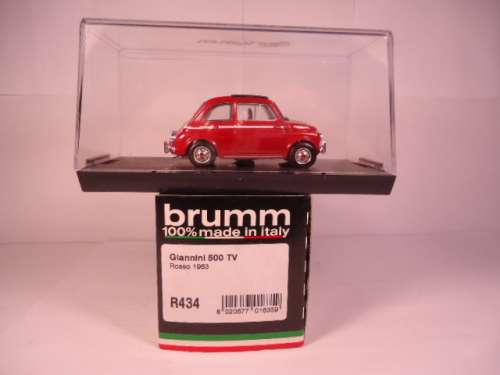 Brumm - Glannini 500 TV - Rosso - 1963 - R434