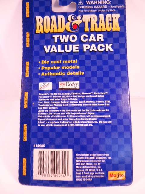 Road & Track - Two Car Value Pack - #15085