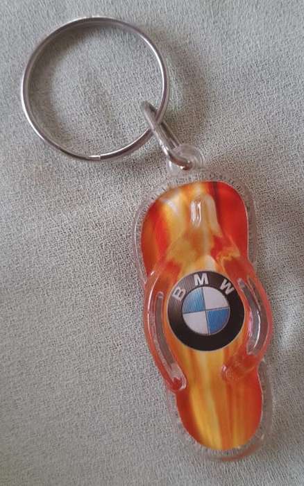 Novelty Keyring - BMW Flip Flop