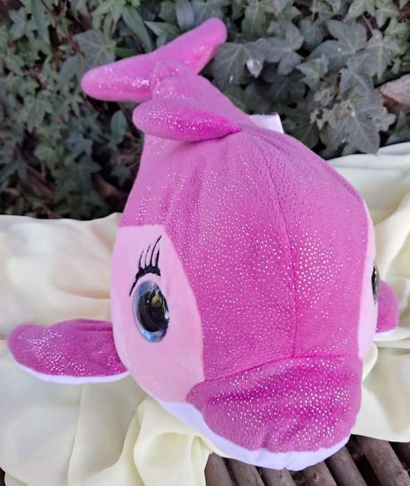 Plush Pink Dolphin Kuschelfreund