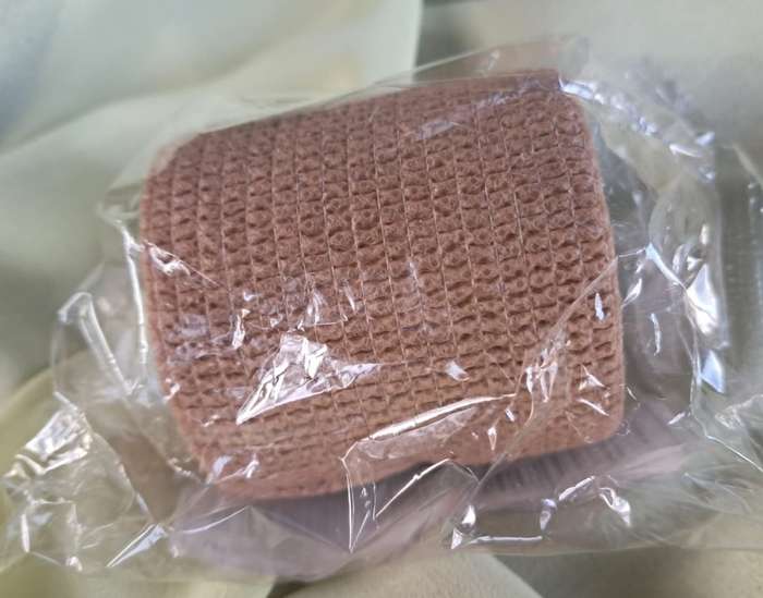 Cohesive Elastic Conforming Bandage Brown 50mm