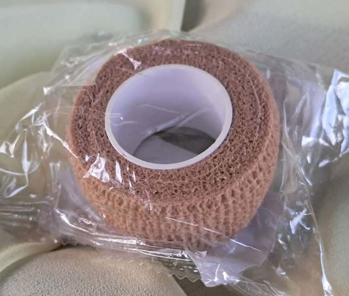 Cohesive Elastic Conforming Bandage Brown 25mm