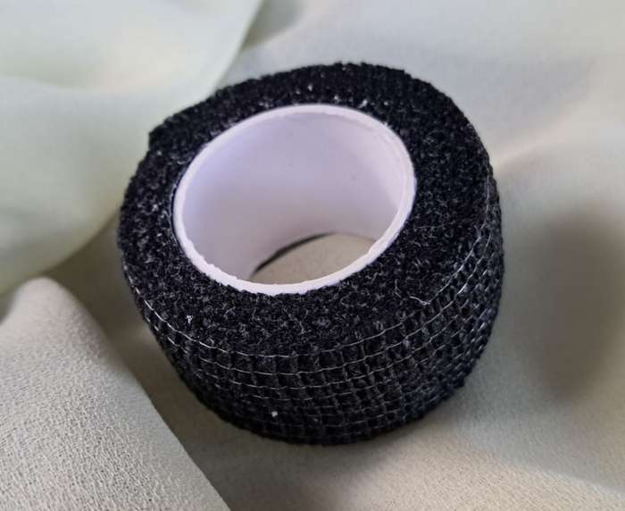 Cohesive Elastic Conforming Bandage Black 25mm