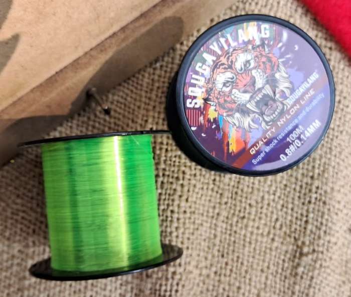 0.14mm Fishing Line Fluorescent Green 100m