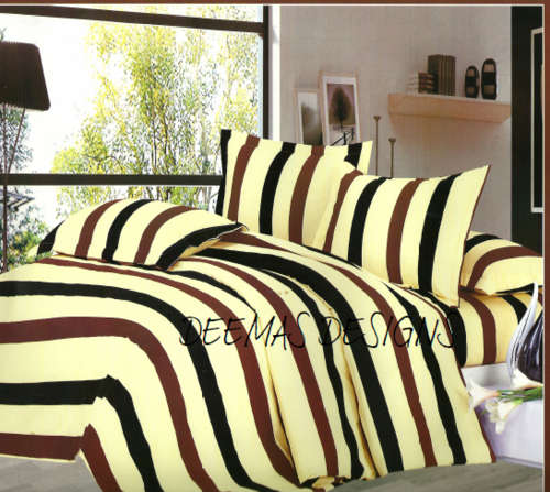 6 PIECE QUEEN SIZE COTTON FEEL DUVET COVER SET A MUST HAVE