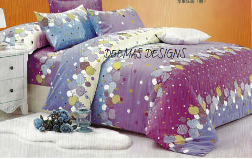 6 PIECE QUEEN SIZE COTTON FEEL DUVET COVER SET A MUST HAVE