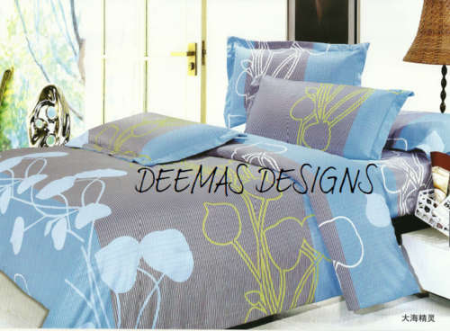 6 PIECE QUEEN SIZE COTTON FEEL DUVET COVER SET A MUST HAVE