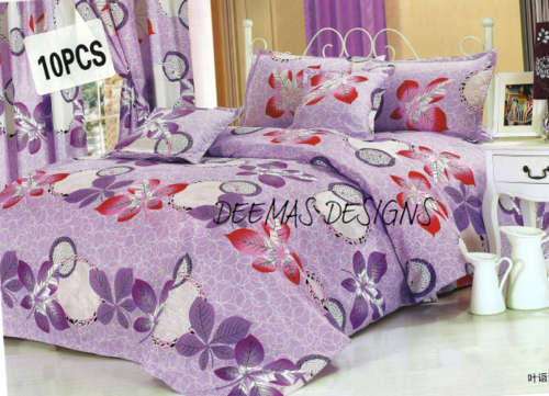 10 PIECE DOUBLE DUVET COVER SET A MUST HAVE