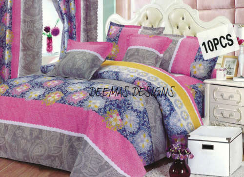 8 PIECE DOUBLE DUVET COVER SET A MUST HAVE