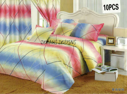 8PIECE DOUBLE DUVET COVER SET A MUST HAVE