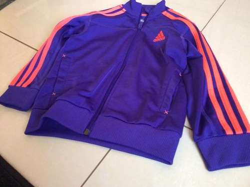 Adidas track jacket size2-3 years
