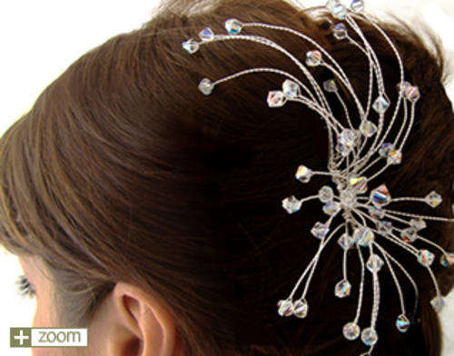 Bridal Hair Comb Tiara....
