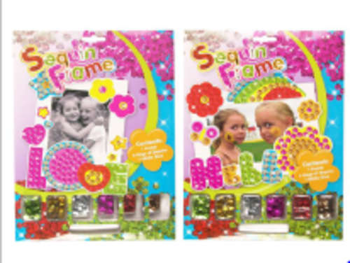 MAKE YOUR OWN SEQUIN FRAME!!!!!!!!!!! FUN AND MAKES A GREAT GIFT!!!!!!!