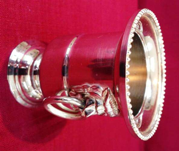 Silver Plated Tooth Pick Holder