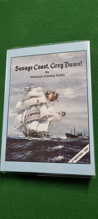 Savage Coast, Grey Dawn!  Winston Stanley Pullin. SIGNED 1st of TRILOGY