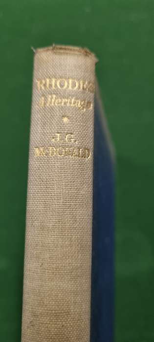 Rhodes. A Heritage. J. G. Millard.