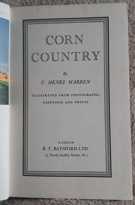Corn Country  Author: C. Henry Warren