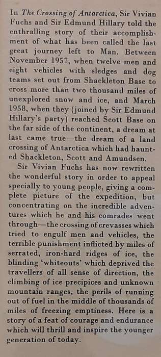Antarctic Adventure  Author: Sir Vivian Fuchs