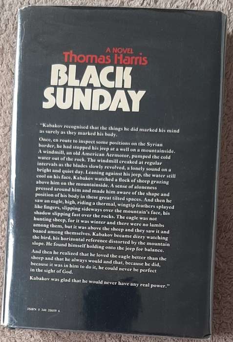 Black Sunday  Author: Thomas Harris