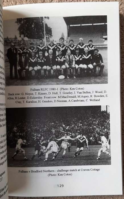 Touch and Go: A History of Professional Rugby in London - Author Dave Farrar and Peter Lush
