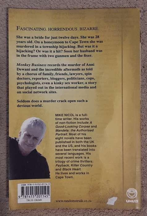 Monkey Business - Author: Mike Nicol