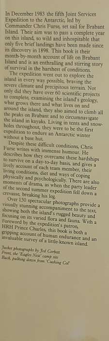 Antarctic Year: Brabant Island Expedition - Author: Chris Furse