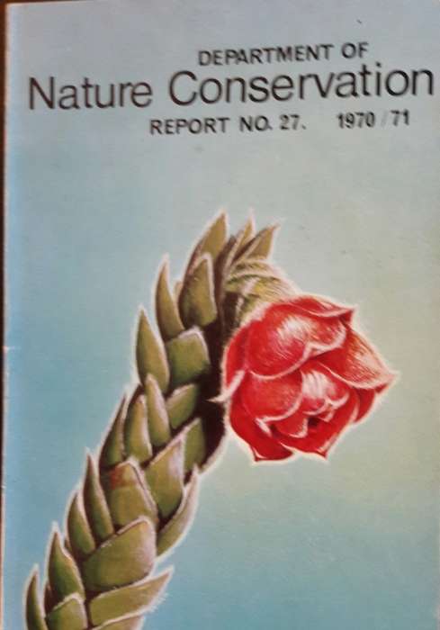 Department of Nature Conservation - Report No.27 - 1970/71