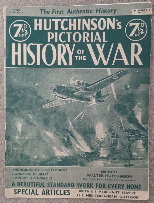 Hutchinson`s Pictorial History of the War(Series 9 No 2) - Author: Walter Hutchison(Editor)