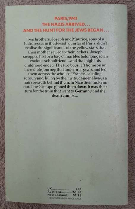 A Bag of Marbles - Author: Joseph Joffo