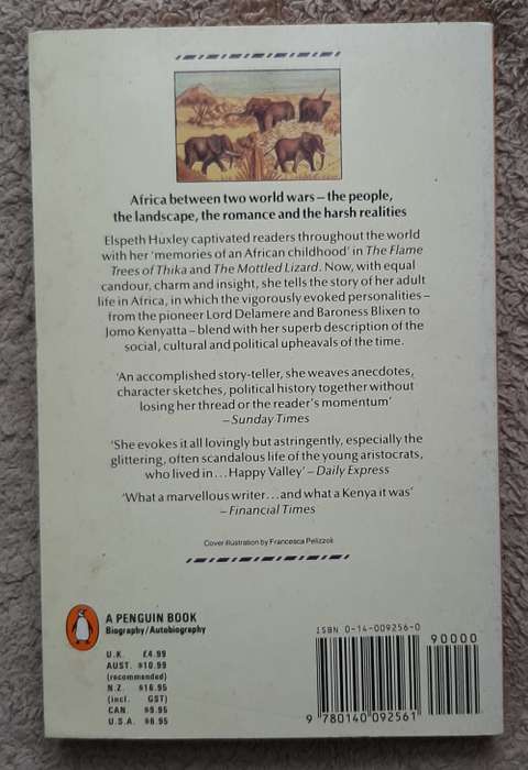 Out in the Midday Sun - Author: Elspeth Huxley