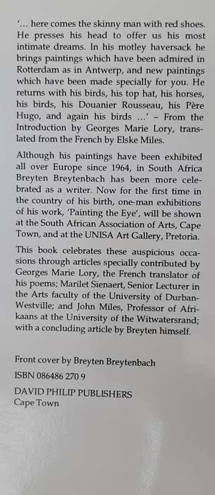 Painting the Eye - Author: Breyten Breytenbach