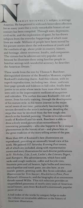 Norman Rockwell: Artist and Illustrator - Author: Thomas S. Buechner
