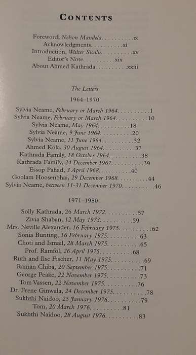Letters from Robben Island - Author/Edited: Robert D Vassen