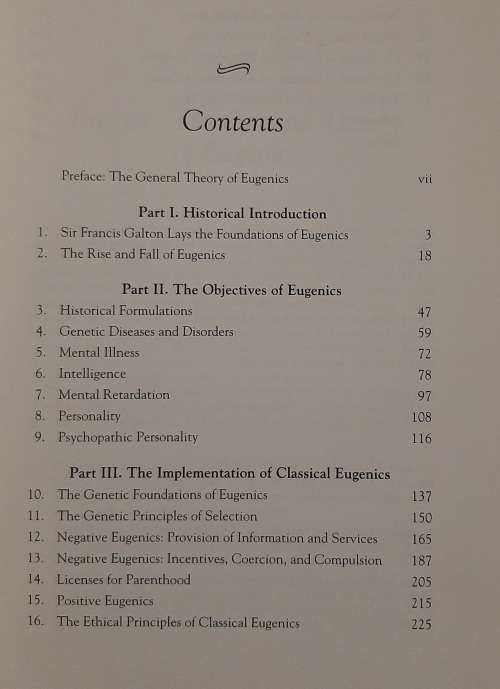 Eugenics: A Reassessment - Author: Richard Lynn