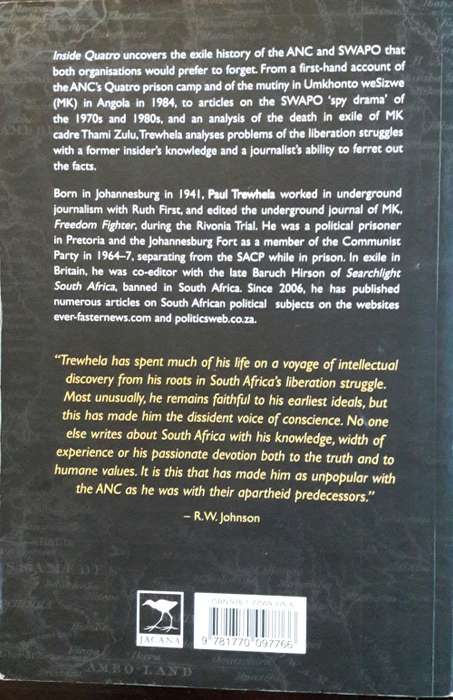 Inside Quatro - Paul Trewhela