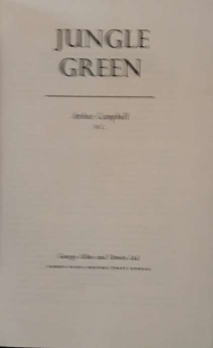Jungle Green - Arthur Campbell