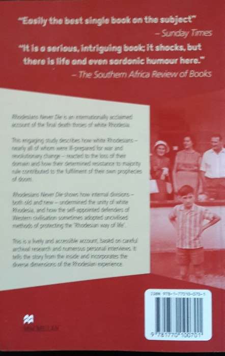 Rhodesians Never Die - Peter Godwin and Ian Hancock